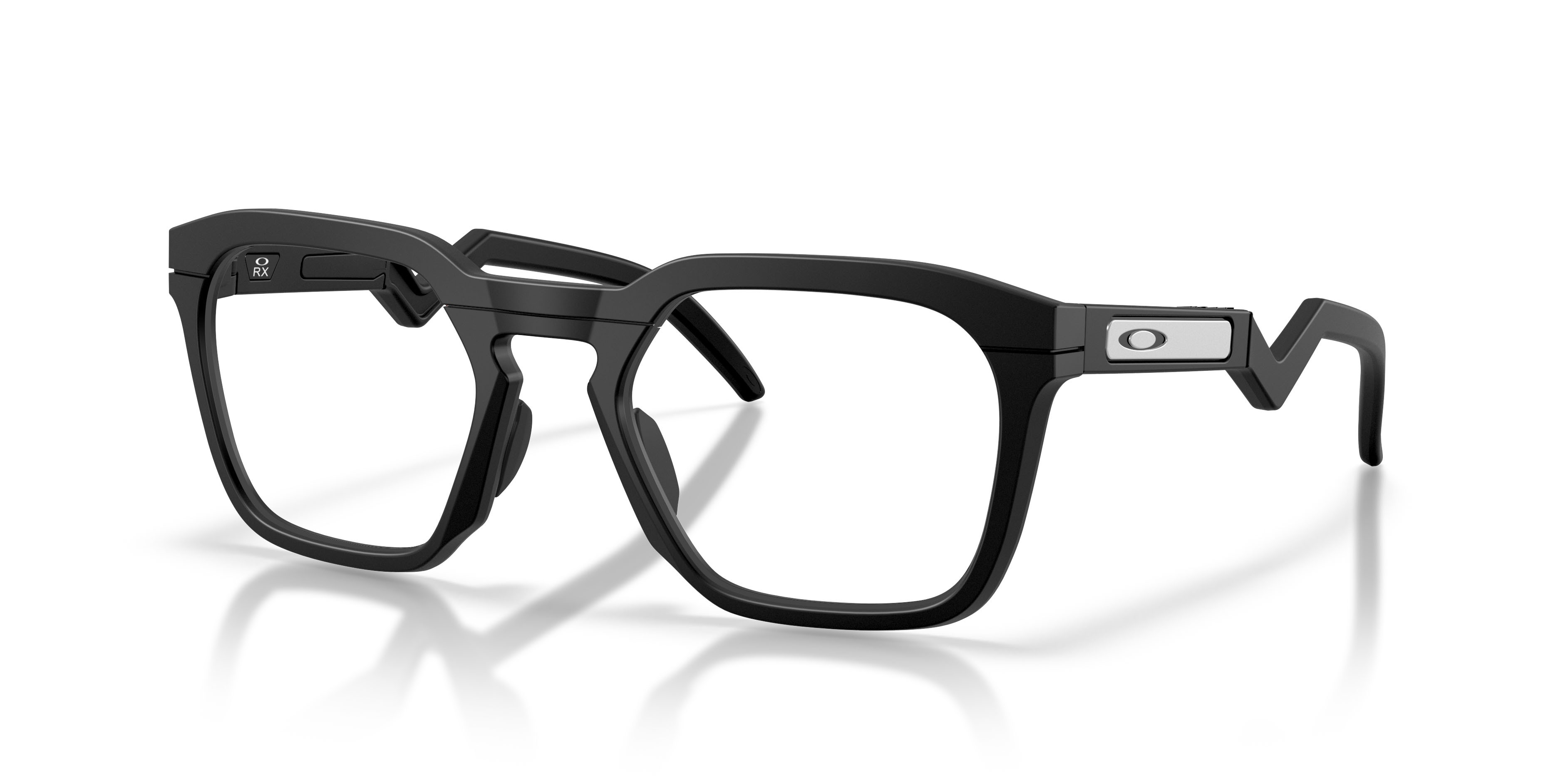 Occhiali da vista Oakley Hstn Sq Rx OX 8208 (820801) colore nero satinato forma quadrato lenti lente demo