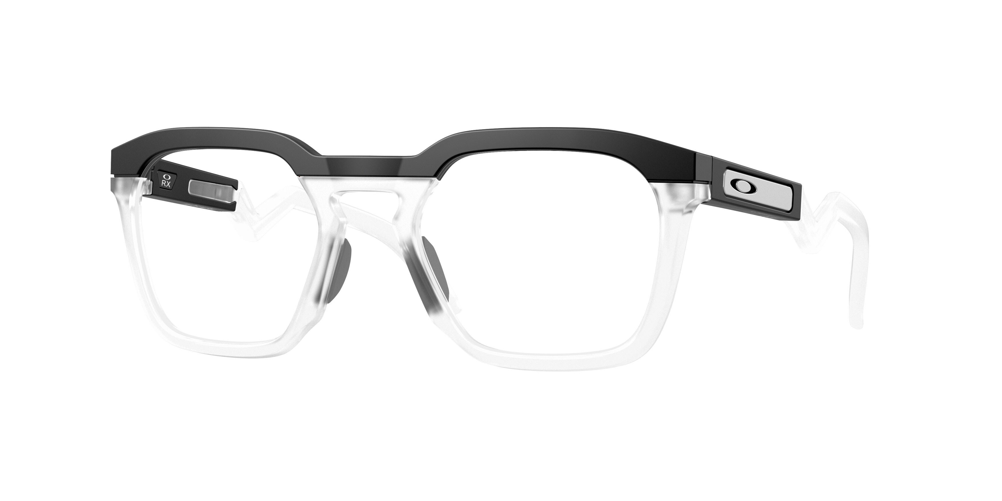 Occhiali da vista Oakley Hstn Sq Rx OX 8208 (820804) colore nero satinato forma quadrato lenti lente demo