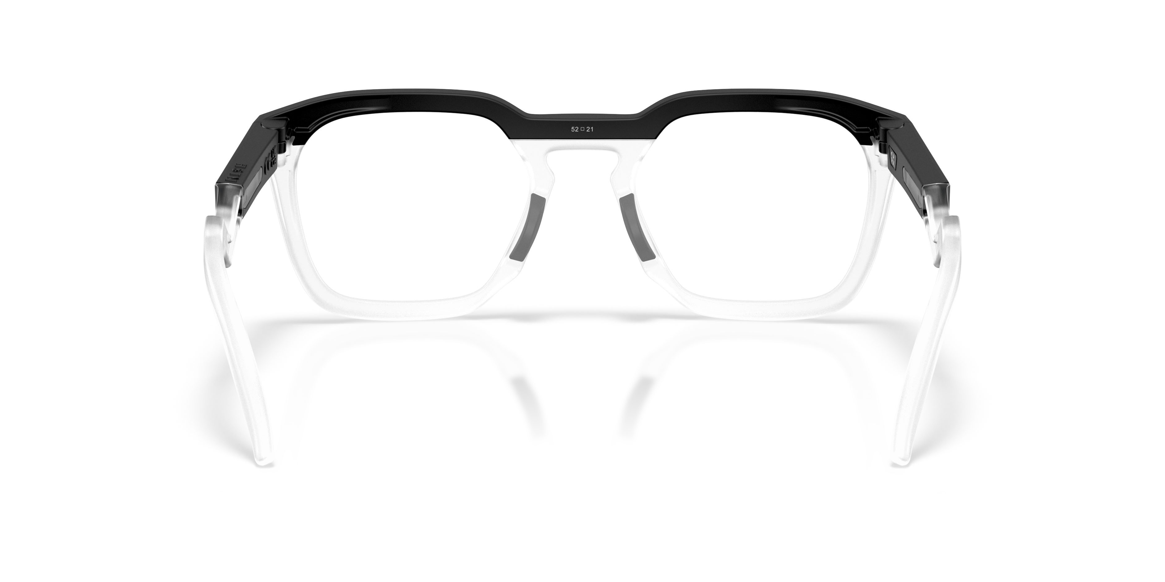 Occhiali da vista Oakley Hstn Sq Rx OX 8208 (820804) colore nero satinato forma quadrato lenti lente demo
