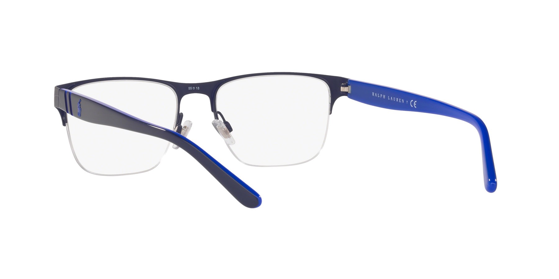 Brillen Polo PH 1191 (9303) farbe blu navy opaco form quadratisch gläser lente demo