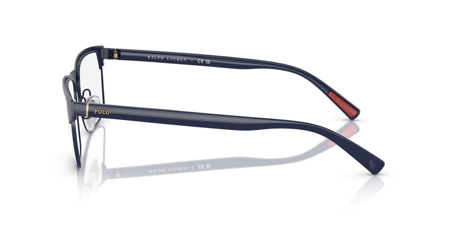 Occhiali da vista Polo PH 1232 (9273) colore blu navy semi-brillante forma rettangolare lenti lente demo