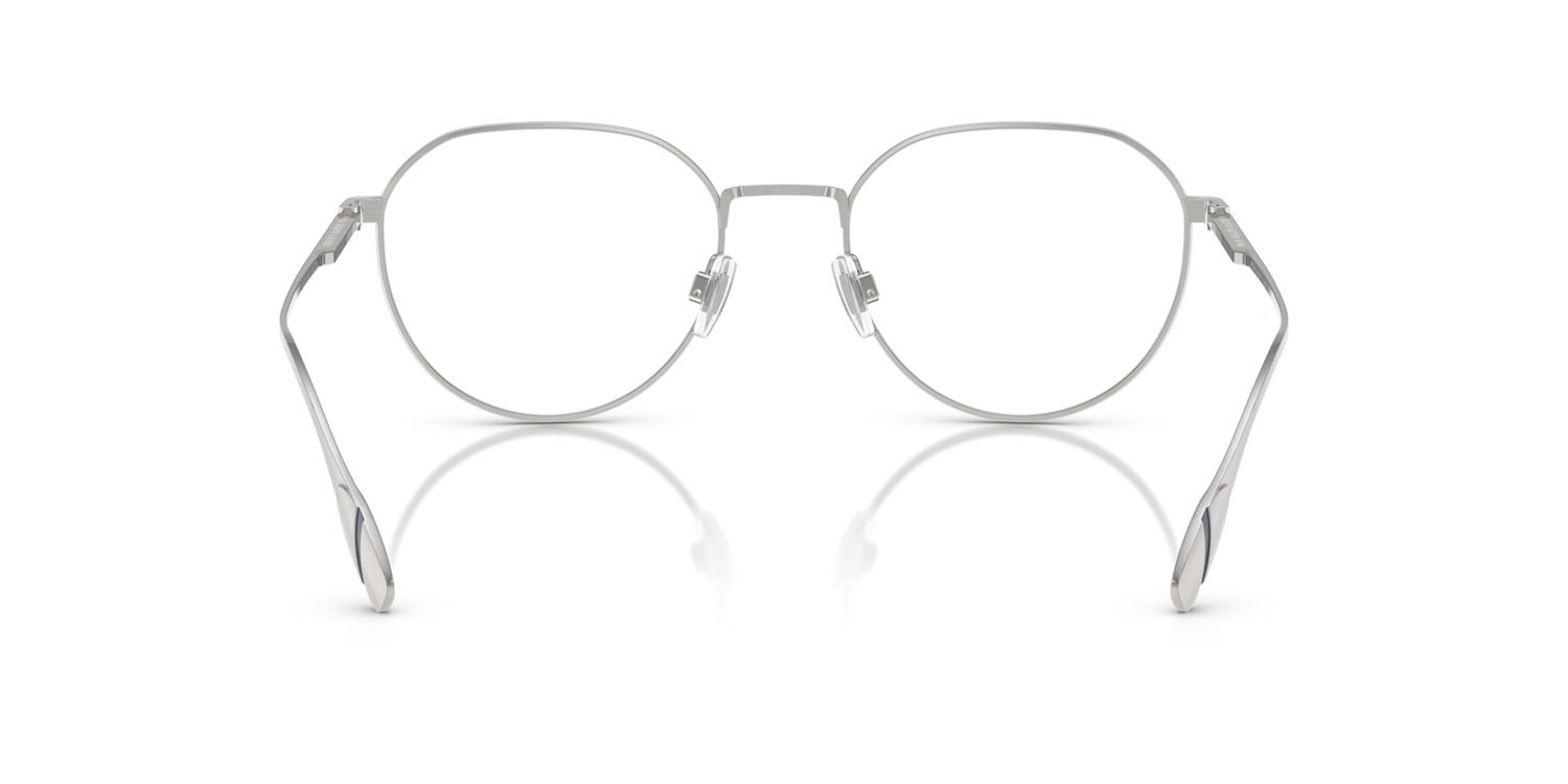 Occhiali da vista Polo PH 1233 (9423) colore argento spazzolato forma rotondo lenti lente demo
