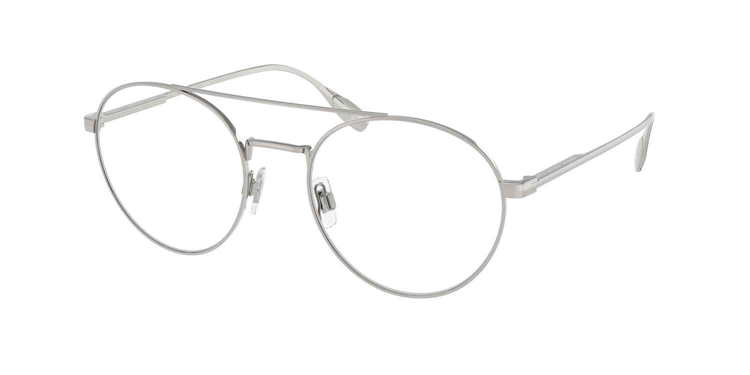 Occhiali da vista Polo PH 1234 (9423) colore argento spazzolato forma rotondo lenti lente demo