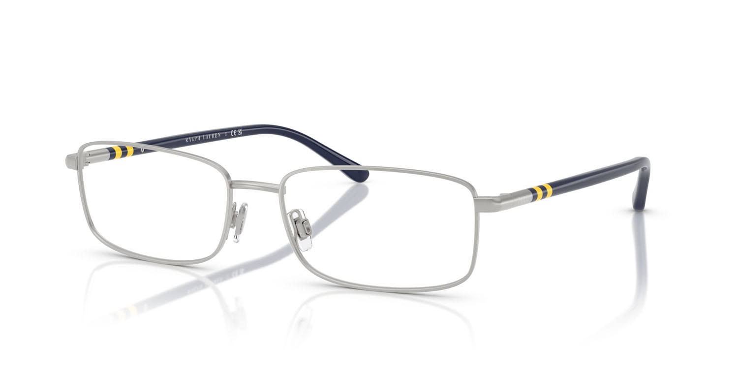 Occhiali da vista Polo PH 1235 (9423) colore argento semi-brillante forma rettangolare lenti lente demo