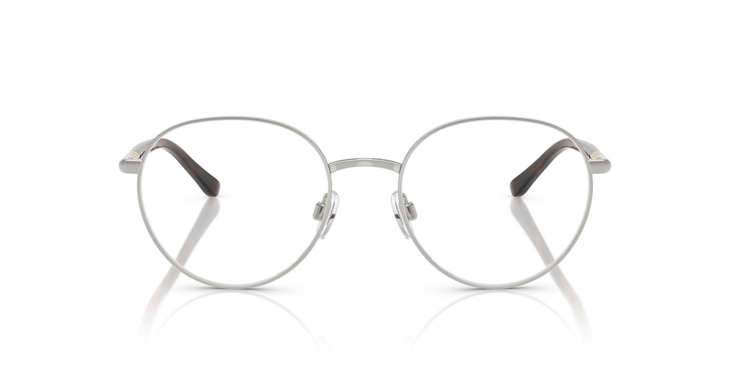 Eyeglasses Polo PH 1236 (9001) color argento lucido shape round lenses lente demo