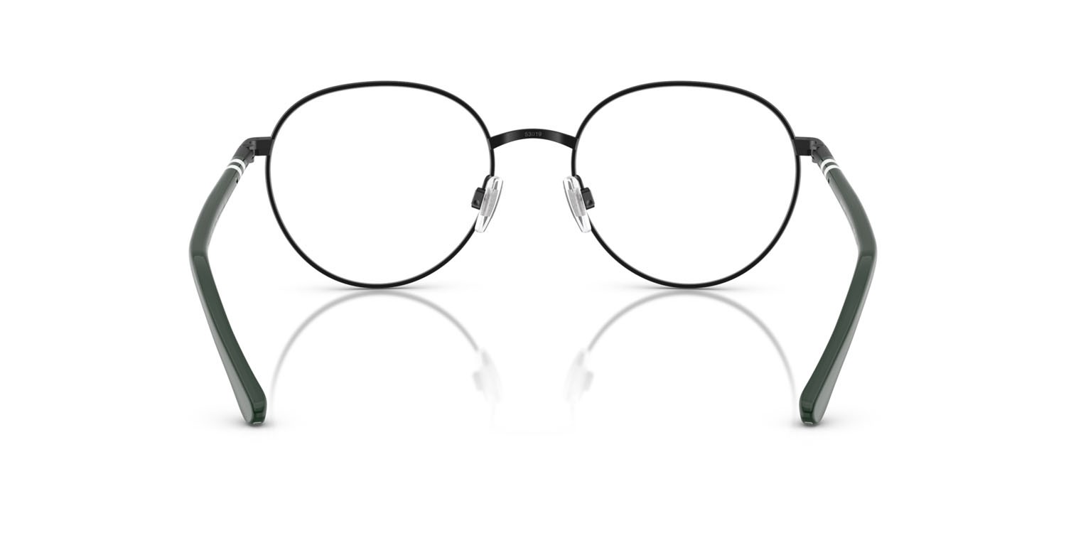 Eyeglasses Polo PH 1236 (9267) color nero semi-brillante shape round lenses lente demo