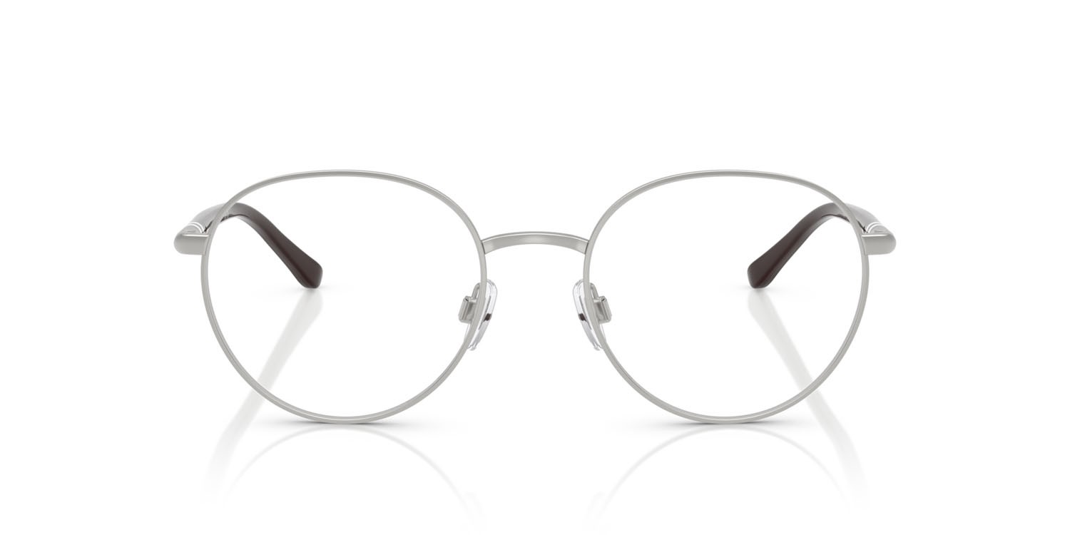 Eyeglasses Polo PH 1236 (9423) color argento semi-brillante shape round lenses lente demo