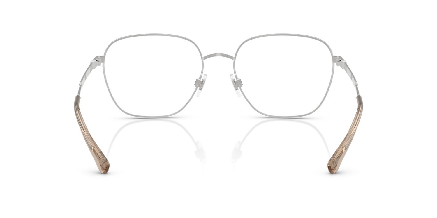 Eyeglasses Polo PH 1237 (9423) color argento spazzolato shape irregular lenses lente demo