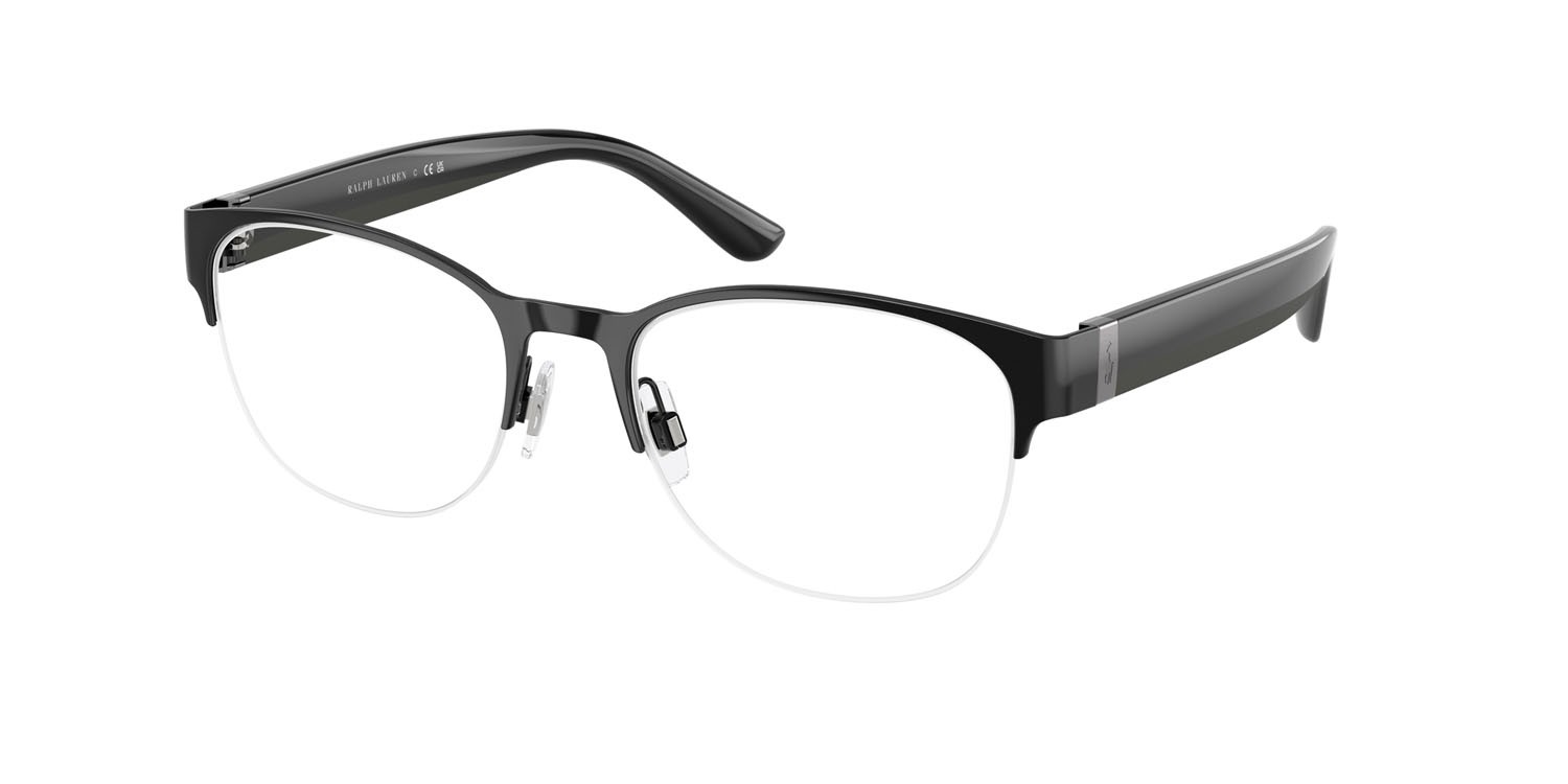 Occhiali da vista Polo PH 1238 (9223) colore nero lucido forma rotondo lenti lente demo