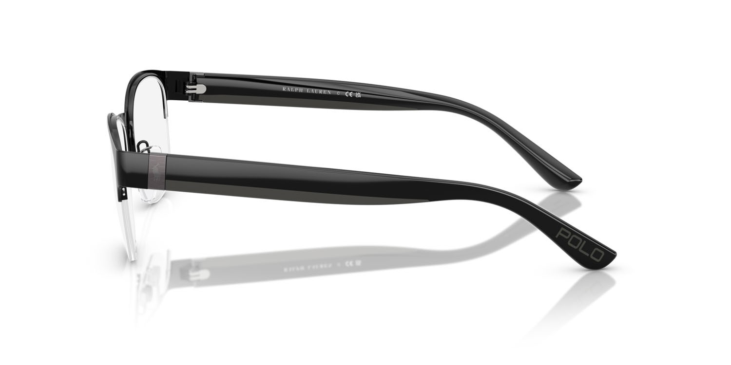 Occhiali da vista Polo PH 1238 (9223) colore nero lucido forma rotondo lenti lente demo