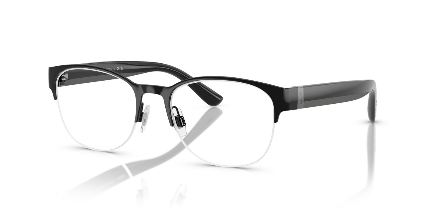 Occhiali da vista Polo PH 1238 (9223) colore nero lucido forma rotondo lenti lente demo