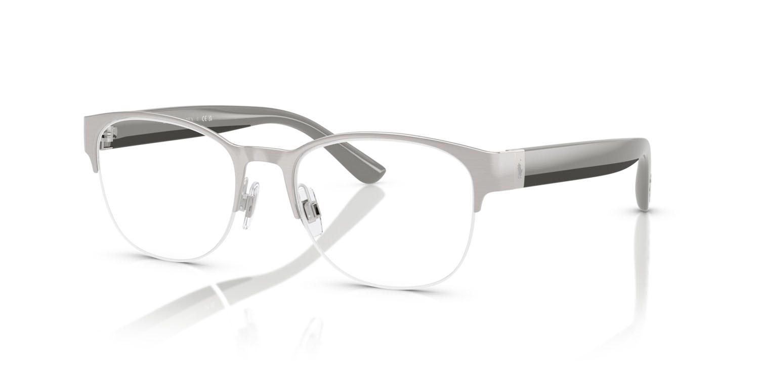 Occhiali da vista Polo PH 1238 (9423) colore argento spazzolato forma rotondo lenti lente demo