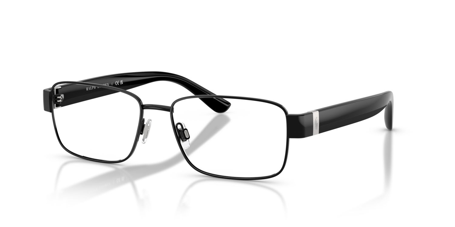Occhiali da vista Polo PH 1239 (9223) colore nero lucido forma rettangolare lenti lente demo
