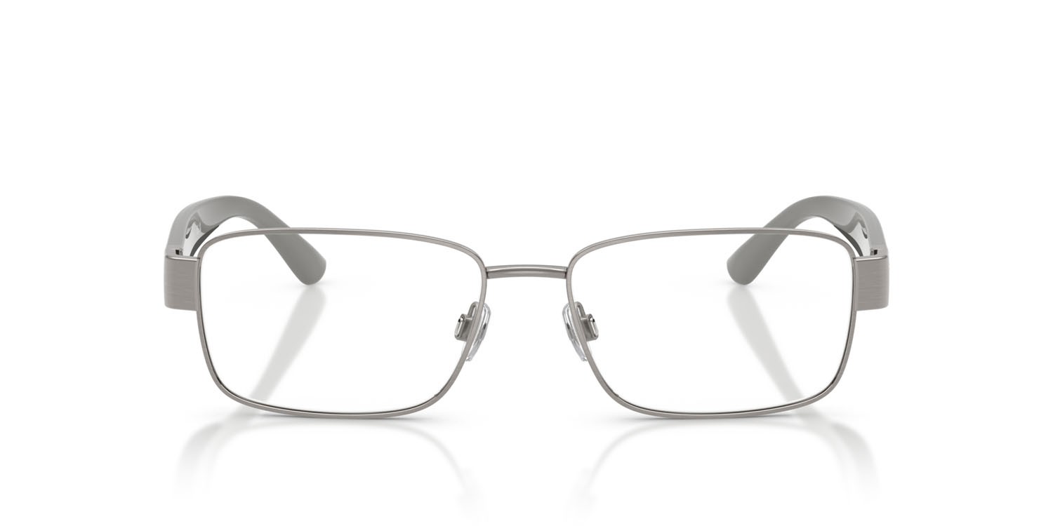 Occhiali da vista Polo PH 1239 (9266) colore gunmetal spazzolato forma rettangolare lenti lente demo