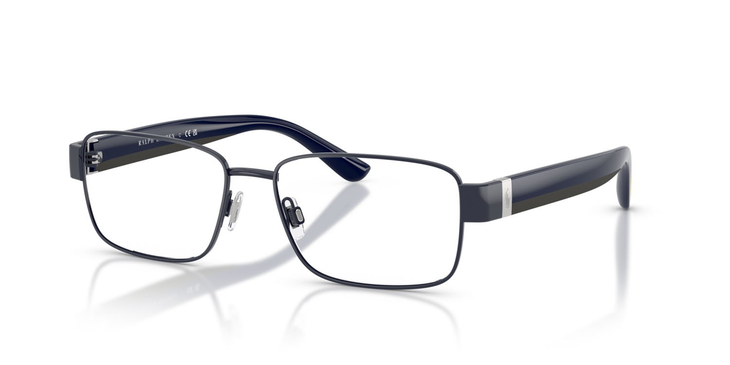 Occhiali da vista Polo PH 1239 (9436) colore blu navy brillante forma rettangolare lenti lente demo