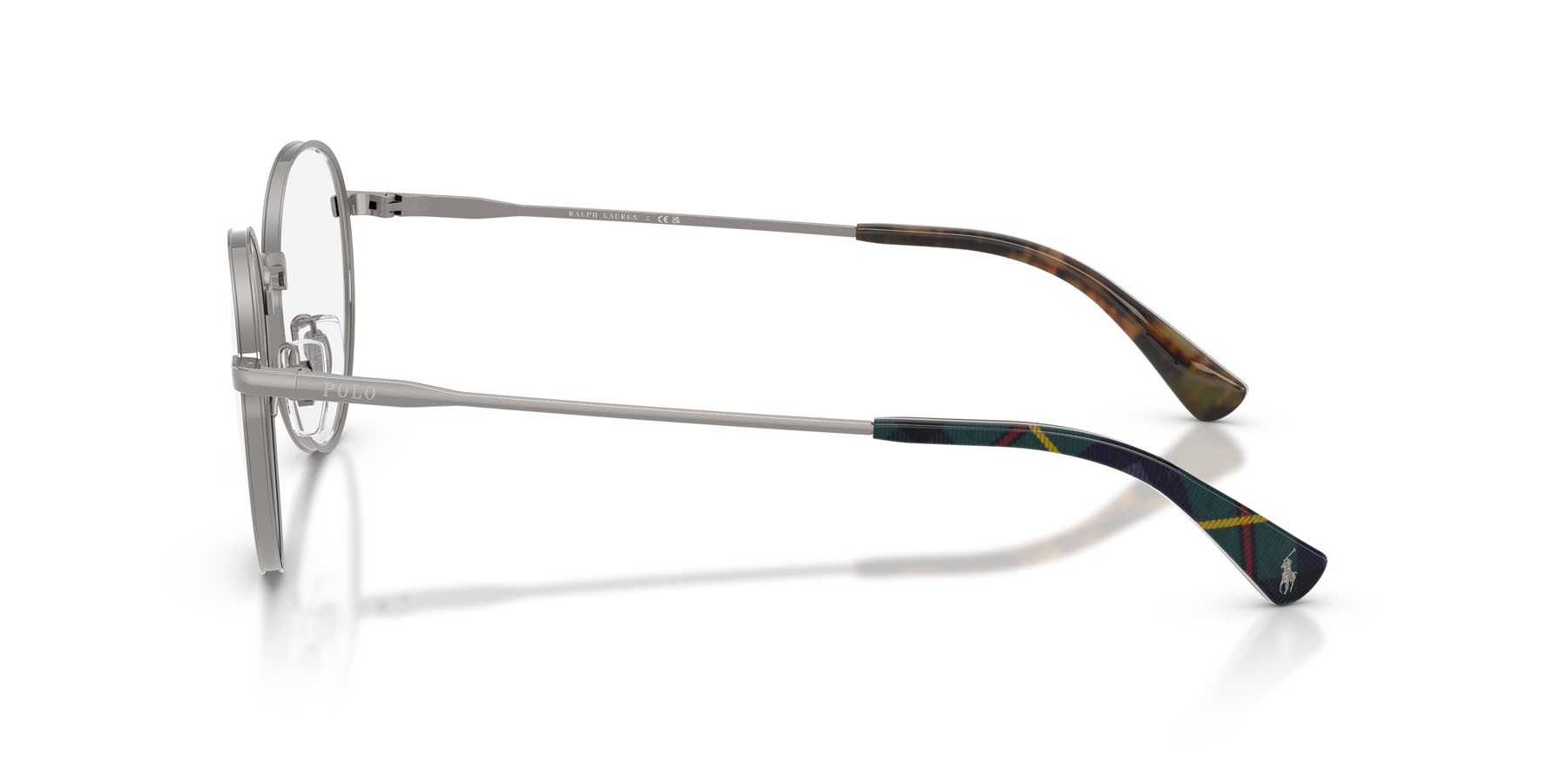 Eyeglasses Polo PH 1241 (9002) color gunmetal lucido shape pantos lenses lente demo