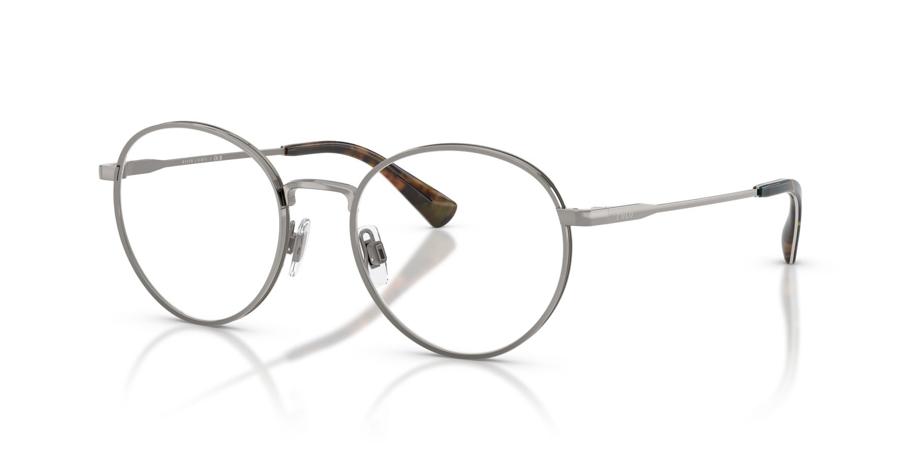 Eyeglasses Polo PH 1241 (9002) color gunmetal lucido shape pantos lenses lente demo