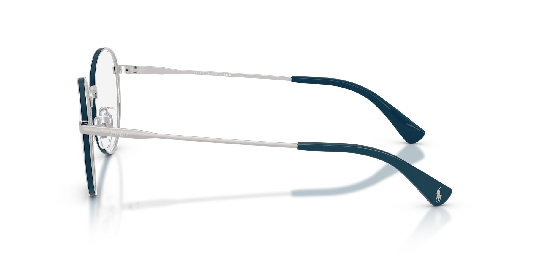 Eyeglasses Polo PH 1241 (9088) color argento spazzolato shape pantos lenses lente demo
