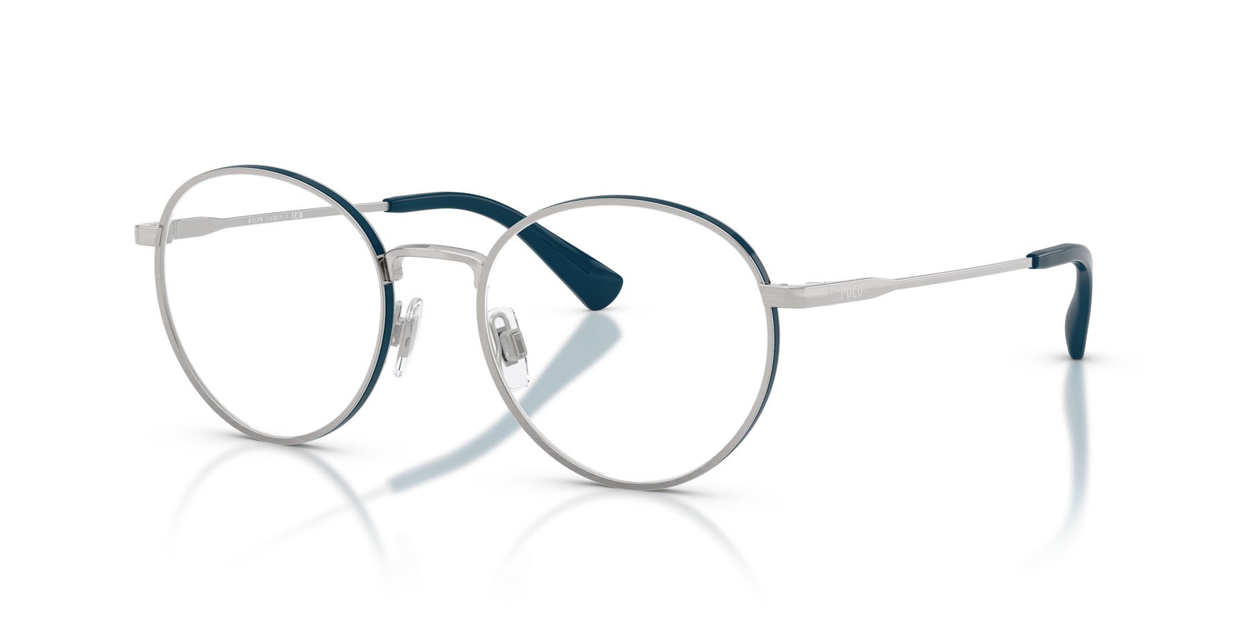 Eyeglasses Polo PH 1241 (9088) color argento spazzolato shape pantos lenses lente demo