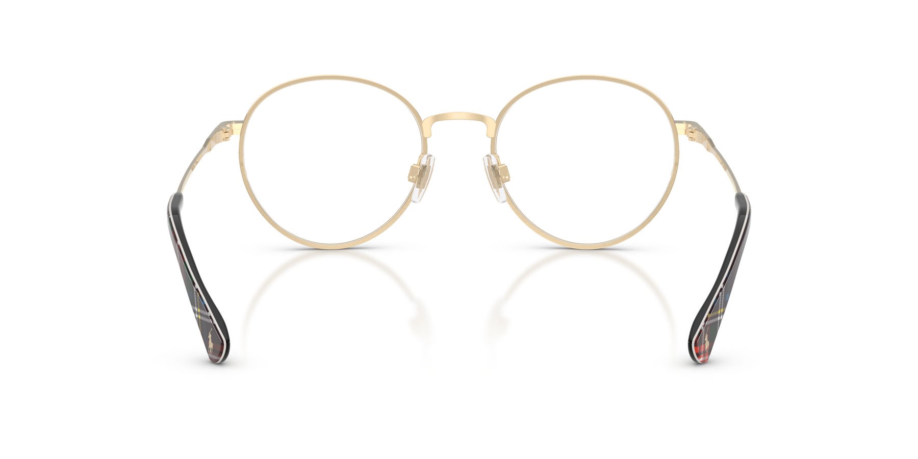 Eyeglasses Polo PH 1241 (9286) color oro pallido lucido shape pantos lenses lente demo
