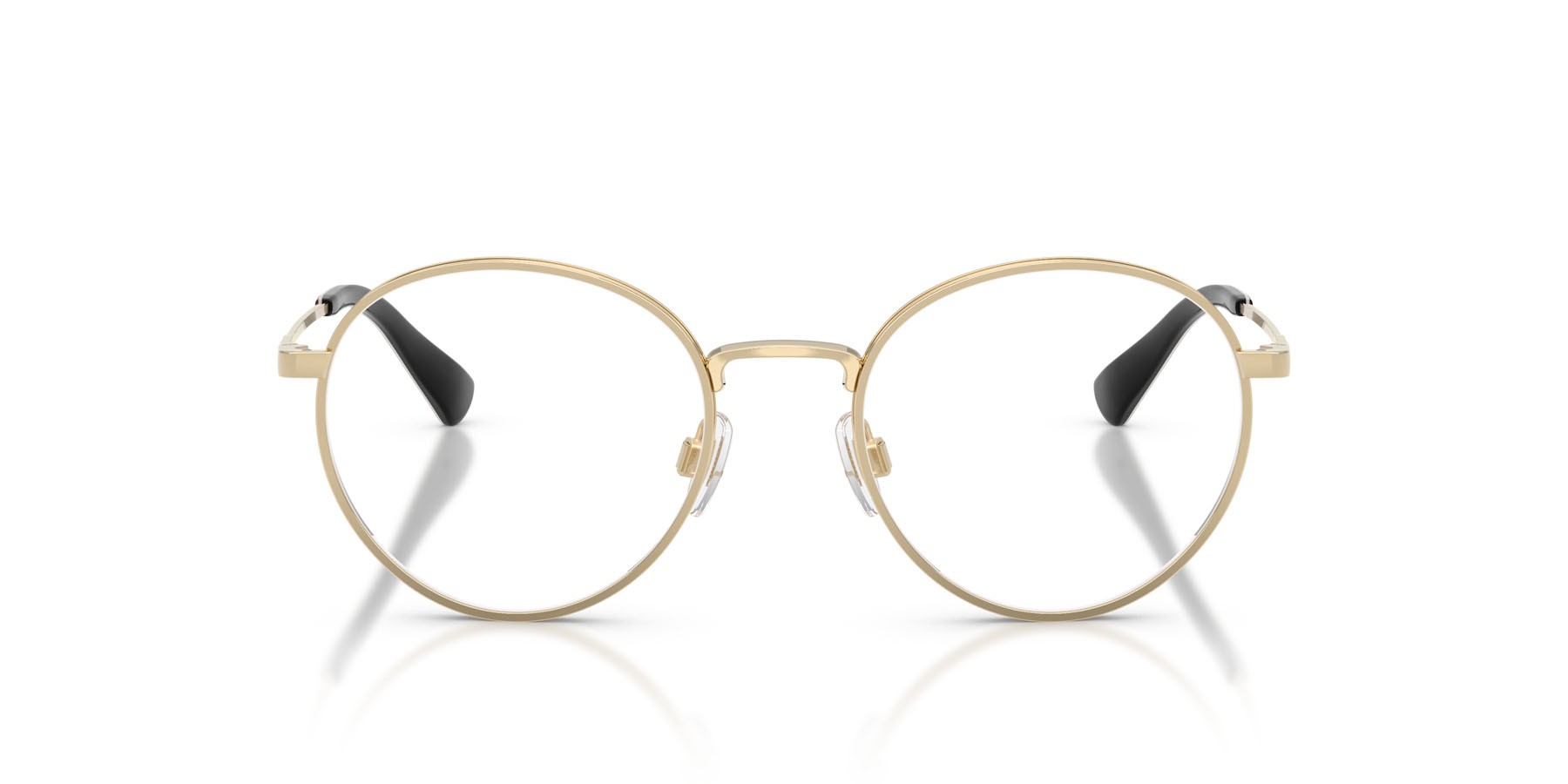 Eyeglasses Polo PH 1241 (9286) color oro pallido lucido shape pantos lenses lente demo