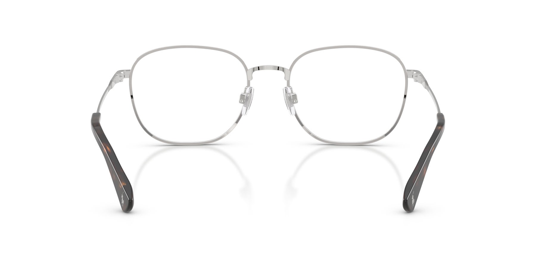 Eyeglasses Polo PH 1242 (9088) color argento spazzolato shape square lenses lente demo