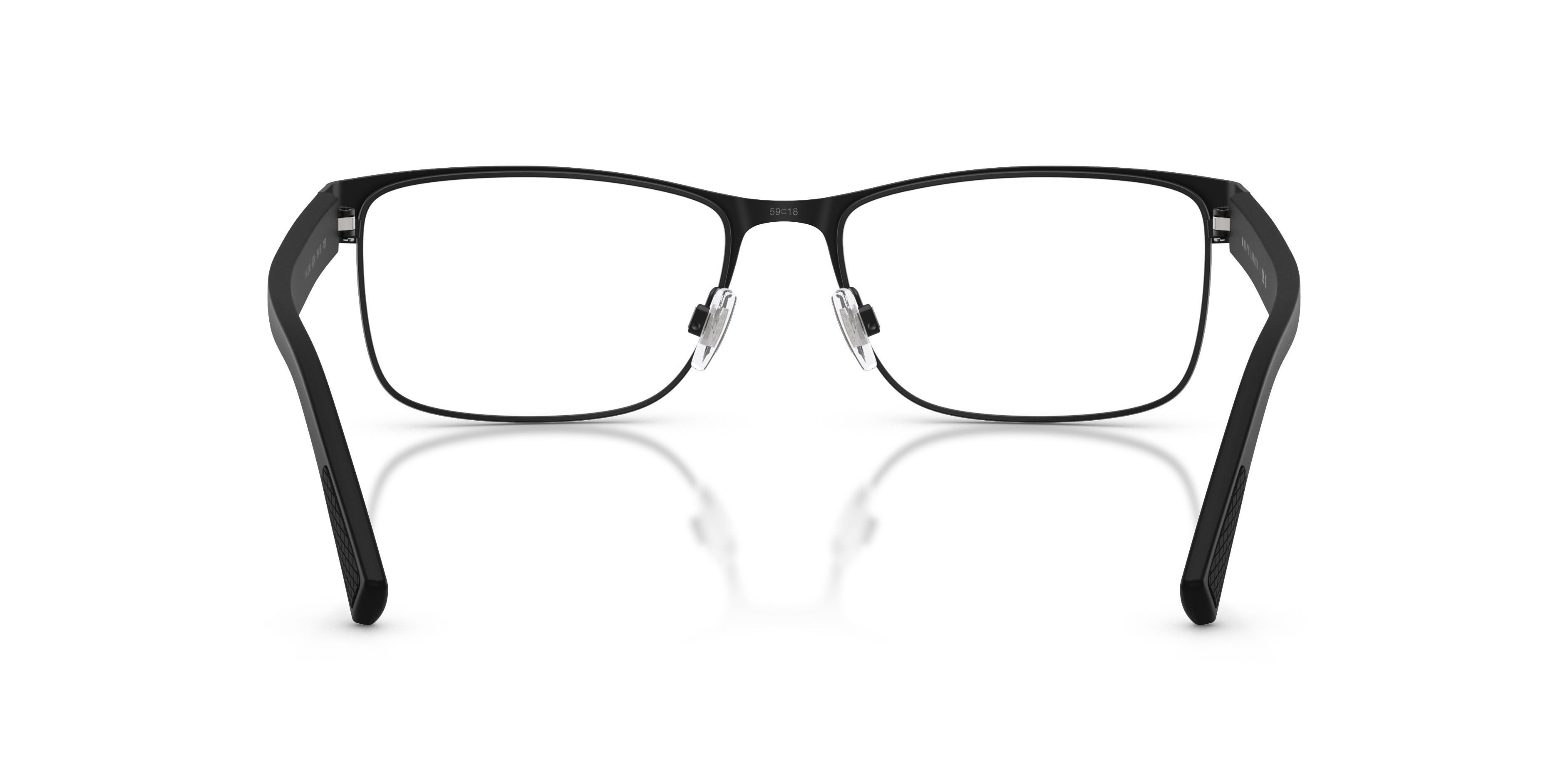 Eyeglasses Polo PH 1244 (9224) color nero opaco shape rectangle lenses lente demo