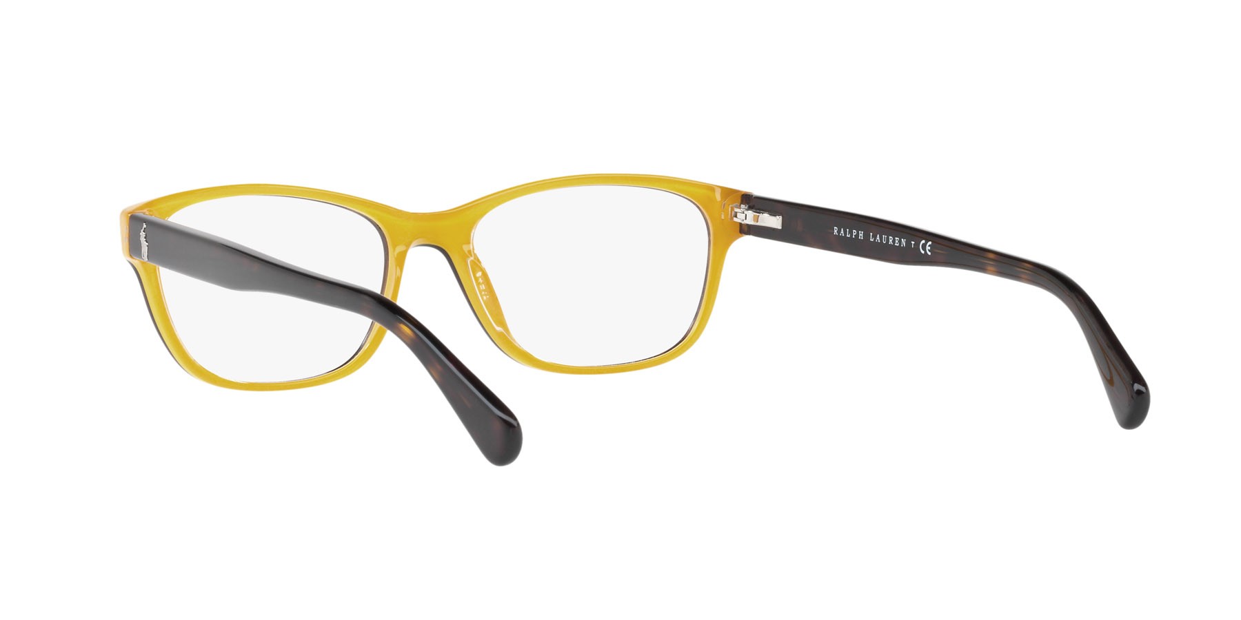 Brillen Polo PH 2127 (5337) farbe top havana brillante su giallo form quadratisch gläser lente demo