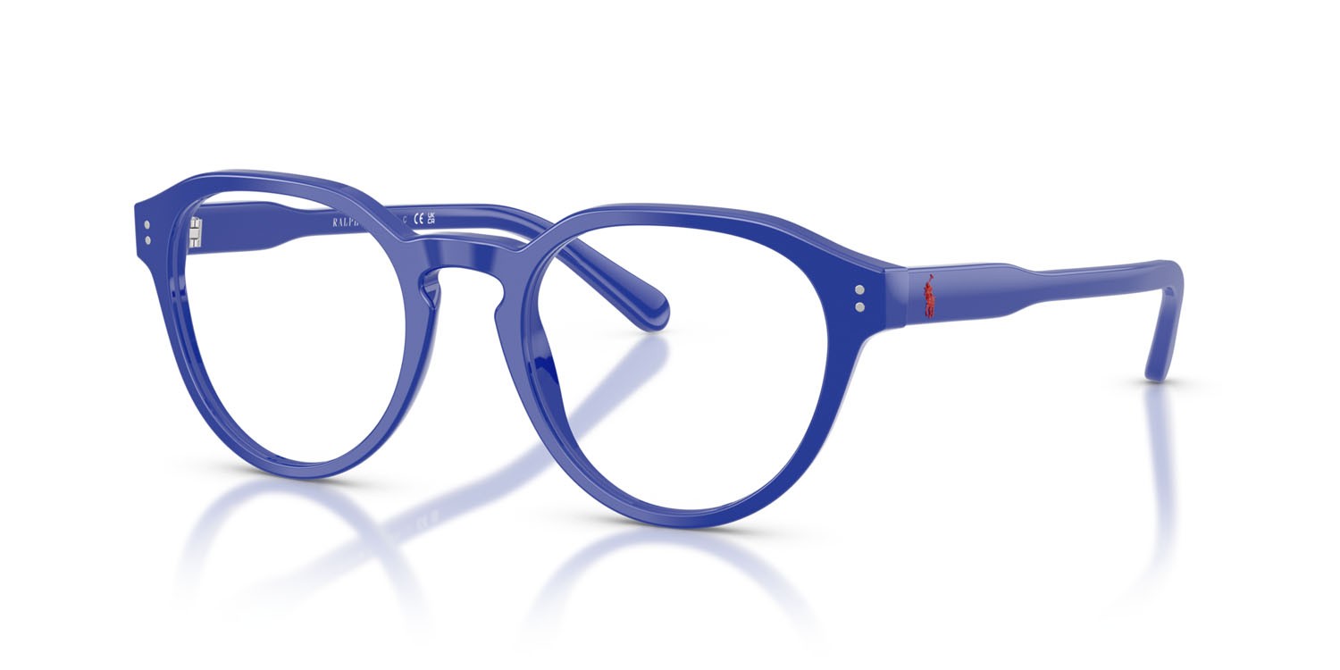 Occhiali da vista Polo PH 2233 (5329) colore blu reale brillante forma pantos lenti lente demo