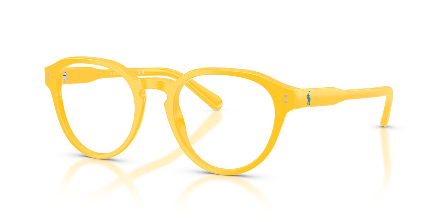 Occhiali da vista Polo PH 2233 (5420) colore giallo brillante forma pantos lenti lente demo
