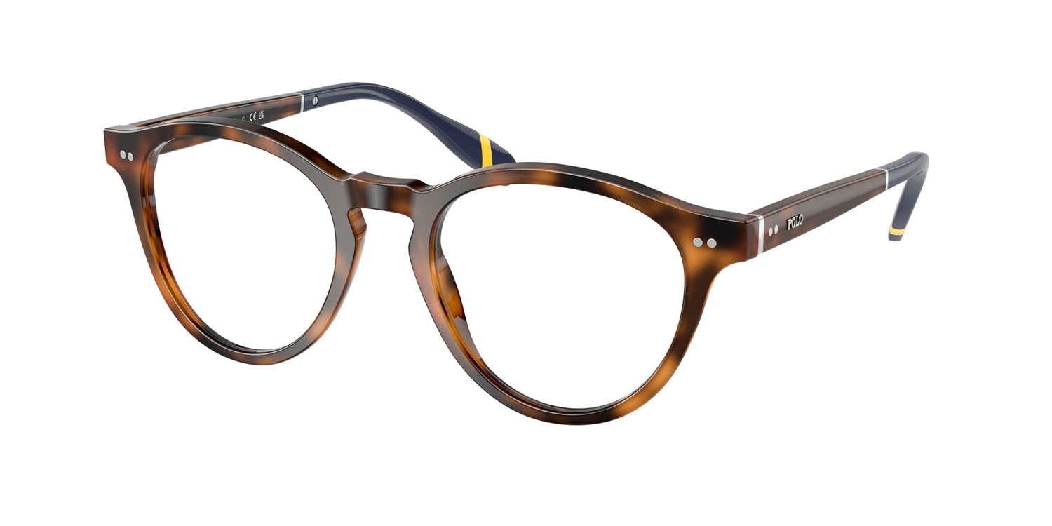 Occhiali da vista Polo PH 2268 (5303) colore rosso lucido havana forma rettangolare lenti lente demo