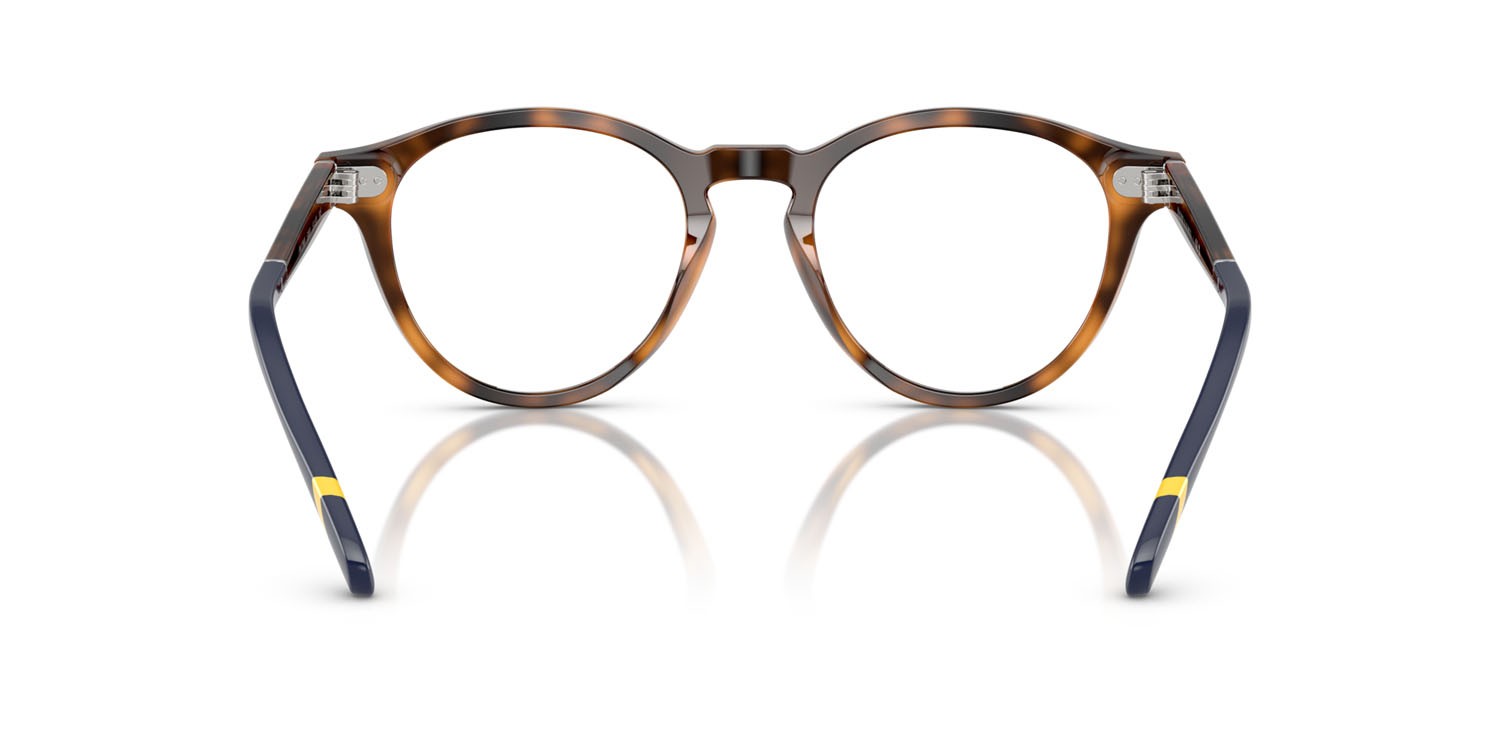 Occhiali da vista Polo PH 2268 (5303) colore rosso lucido havana forma rettangolare lenti lente demo