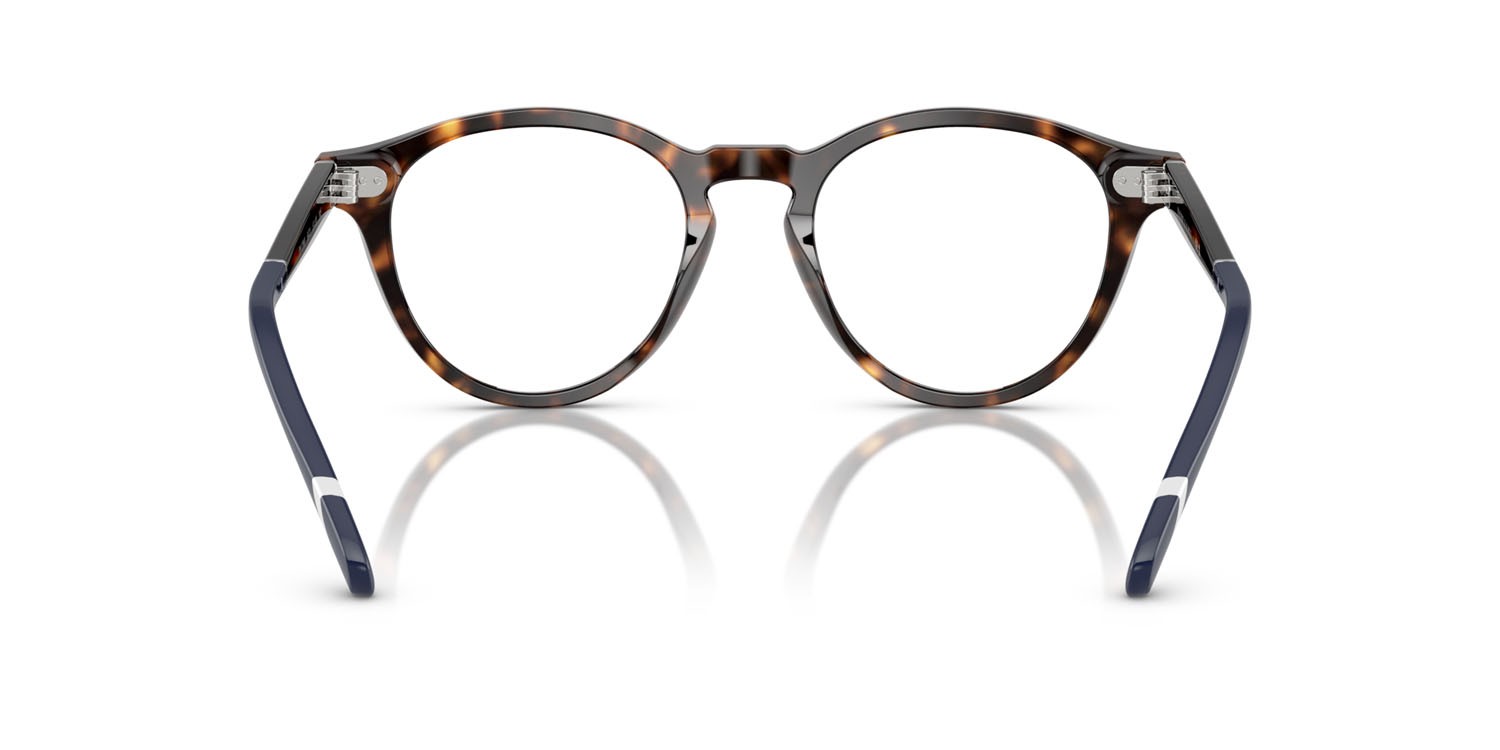 Eyeglasses Polo PH 2268 (5673) color havana scuro lucido shape rectangle lenses lente demo