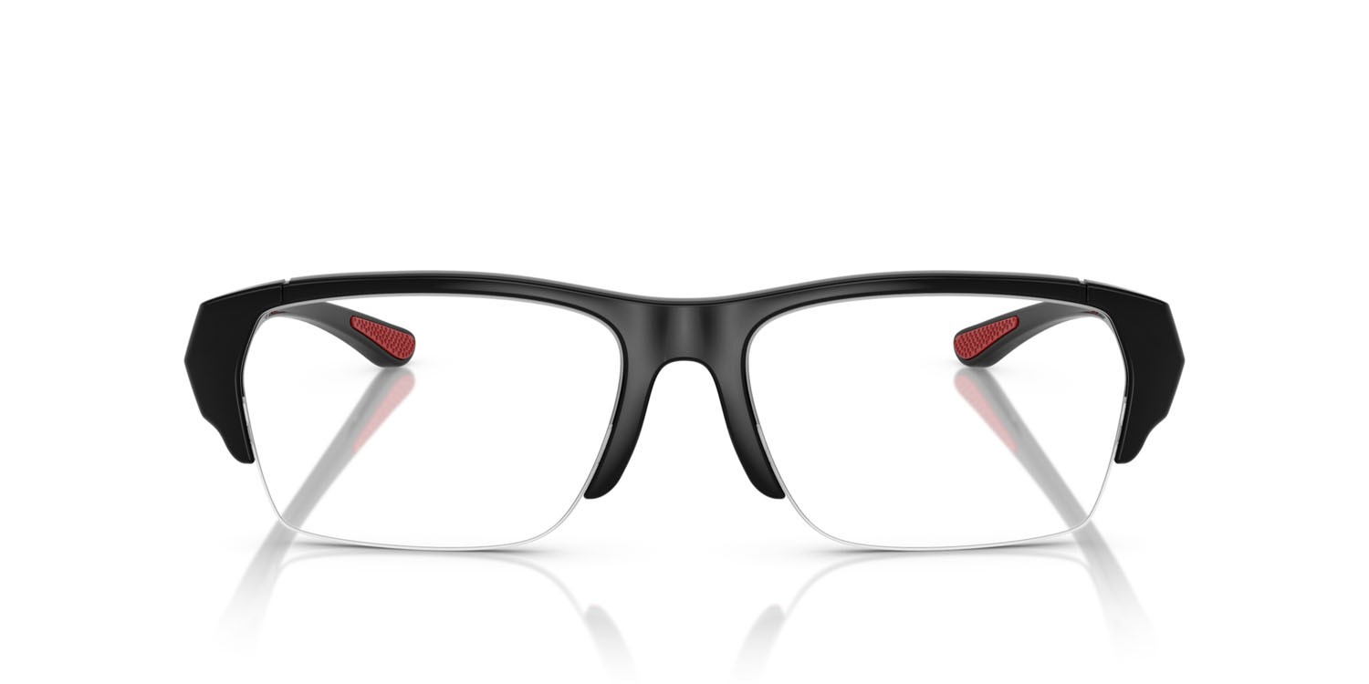 Eyeglasses Polo PH 2279U (5001) color nero lucido shape rectangle lenses lente demo