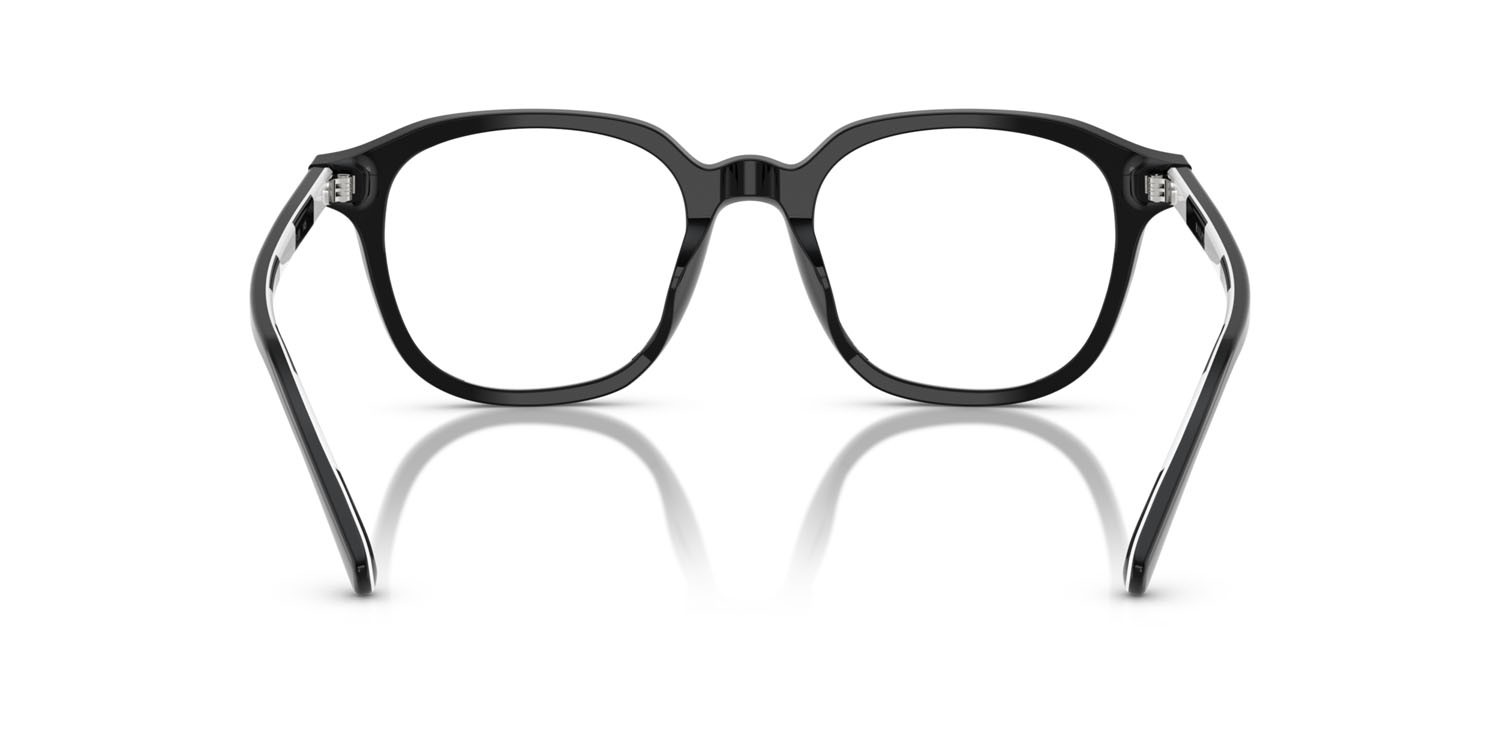 Eyeglasses Polo PH 2283U (5001) color nero lucido shape round lenses lente demo