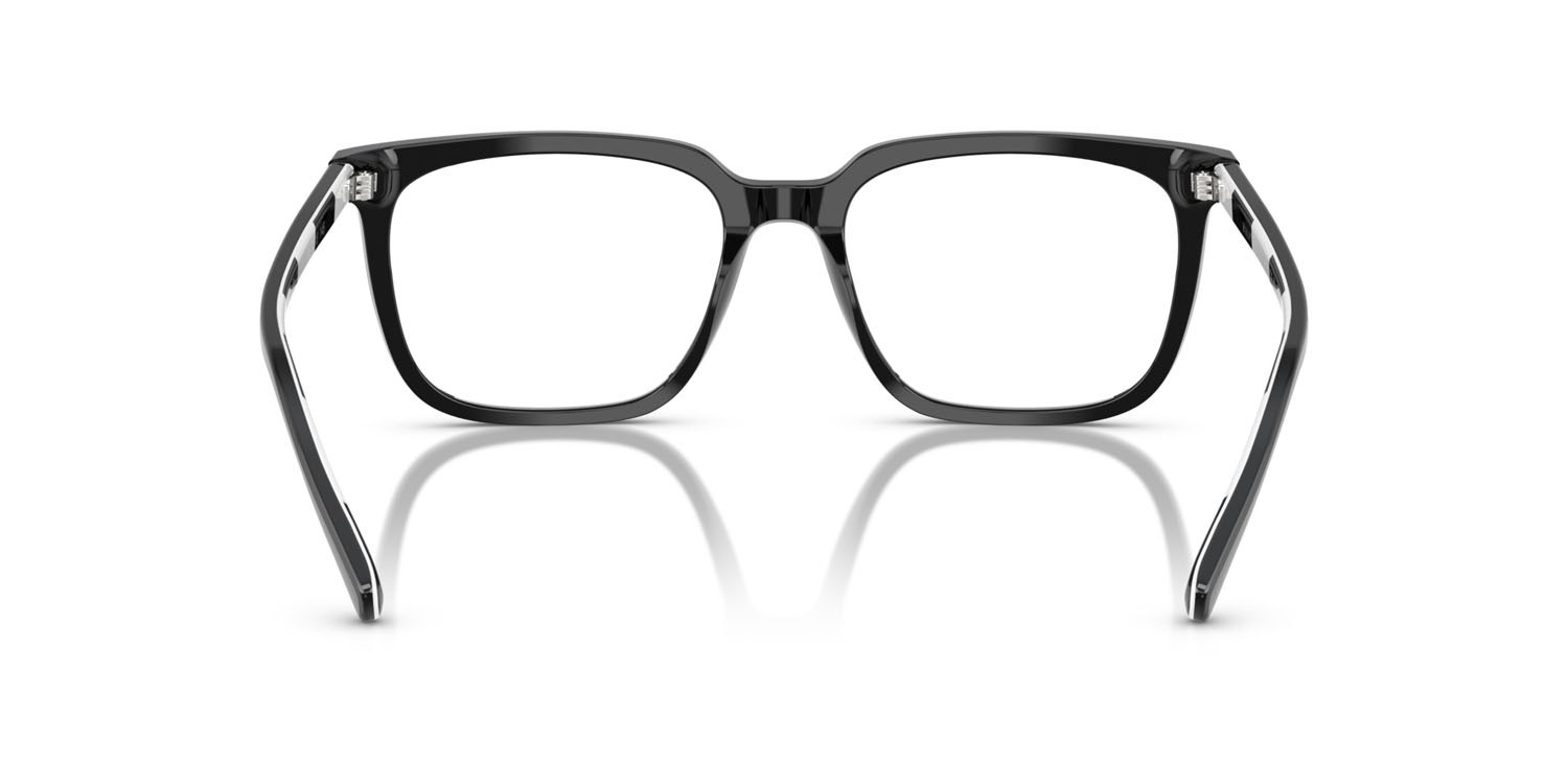 Occhiali da vista Polo PH 2284 (5001) colore nero lucido forma quadrato lenti lente demo