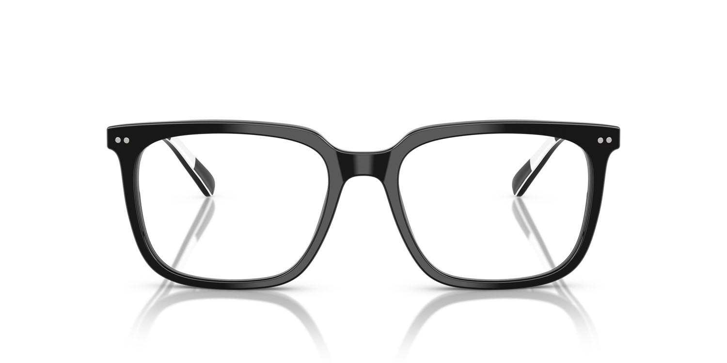 Occhiali da vista Polo PH 2284 (5001) colore nero lucido forma quadrato lenti lente demo