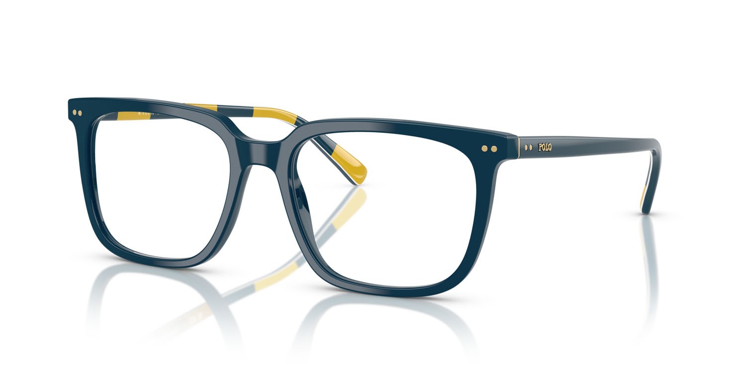 Occhiali da vista Polo PH 2284 (5465) colore blu navy brillante forma quadrato lenti lente demo