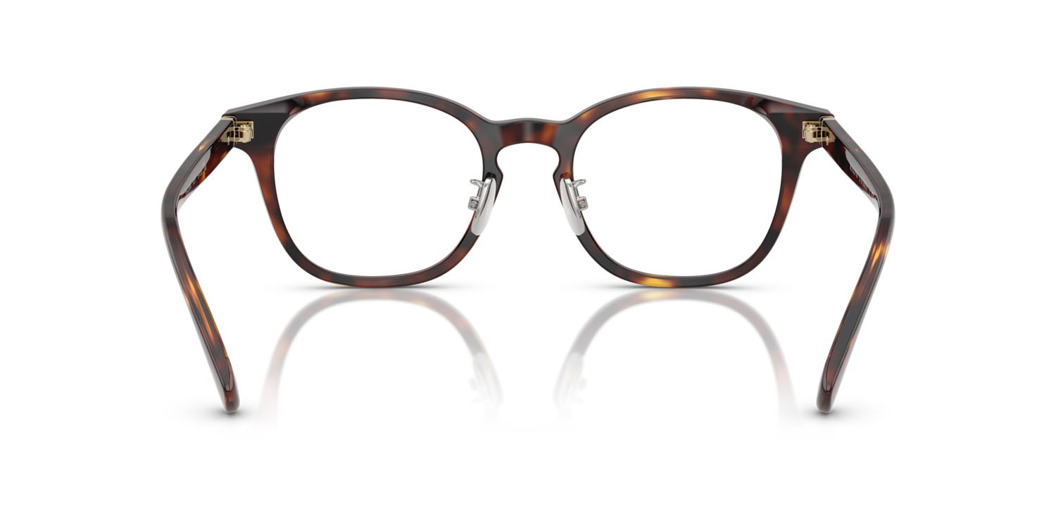 Eyeglasses Polo PH 2285D (6137) color marrone tartarugato brillante shape rectangle lenses lente demo