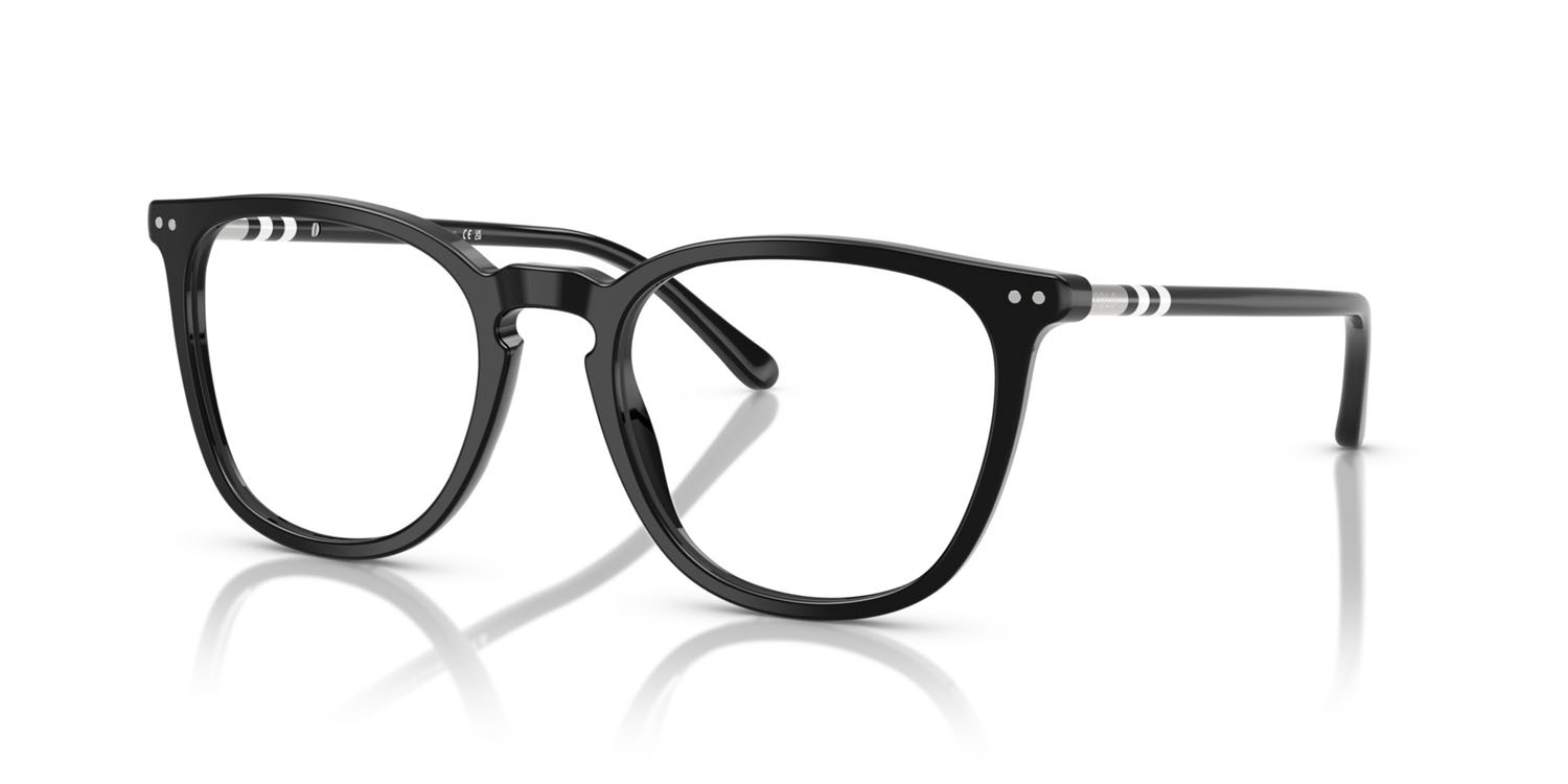 Occhiali da vista Polo PH 2288 (5001) colore nero lucido forma quadrato lenti lente demo