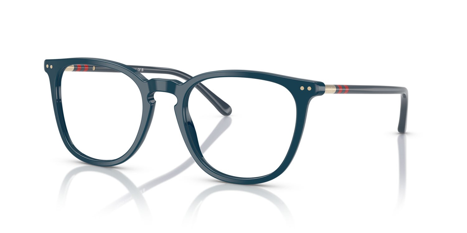 Occhiali da vista Polo PH 2288 (5465) colore blu lucido forma quadrato lenti lente demo