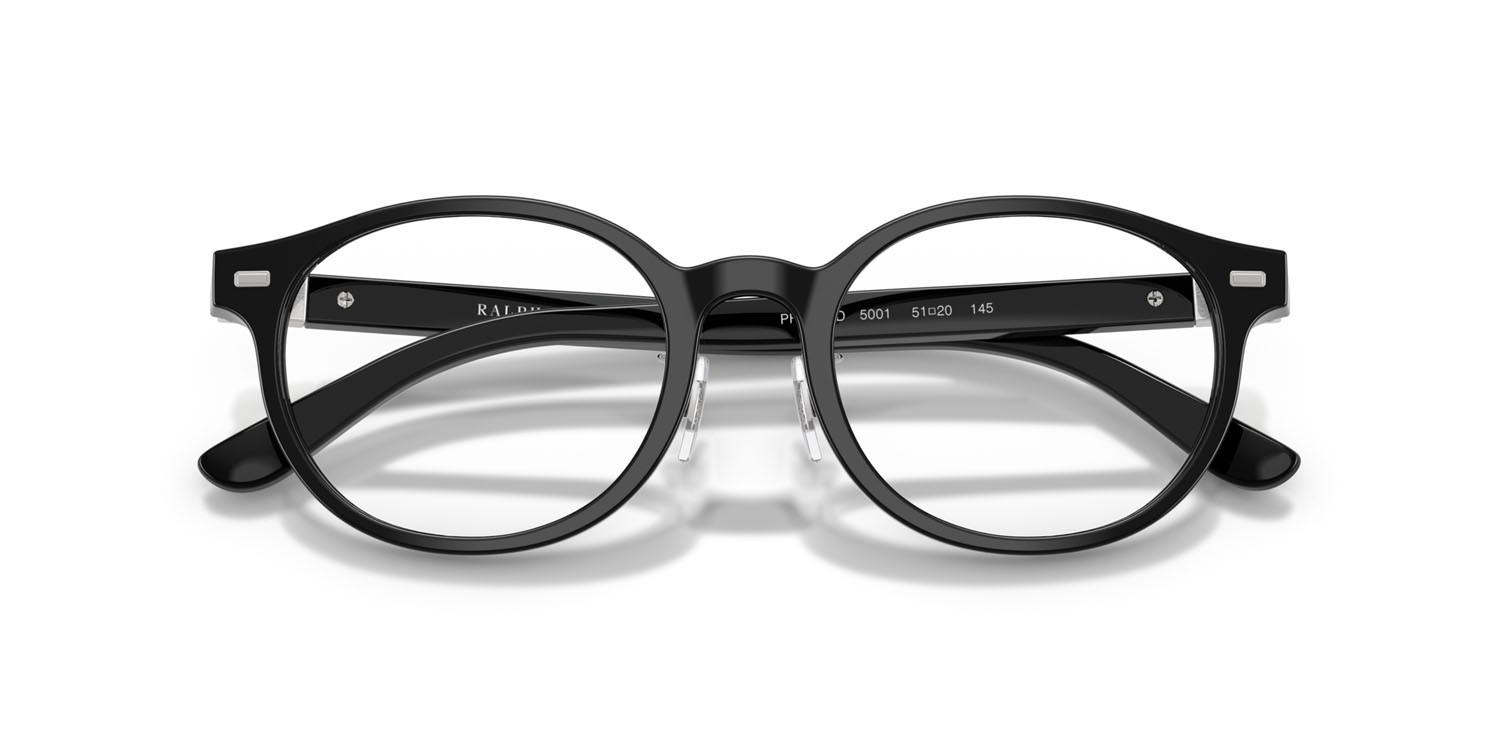 Occhiali da vista Polo PH 2289D (5001) colore nero lucido forma ovale lenti lente demo
