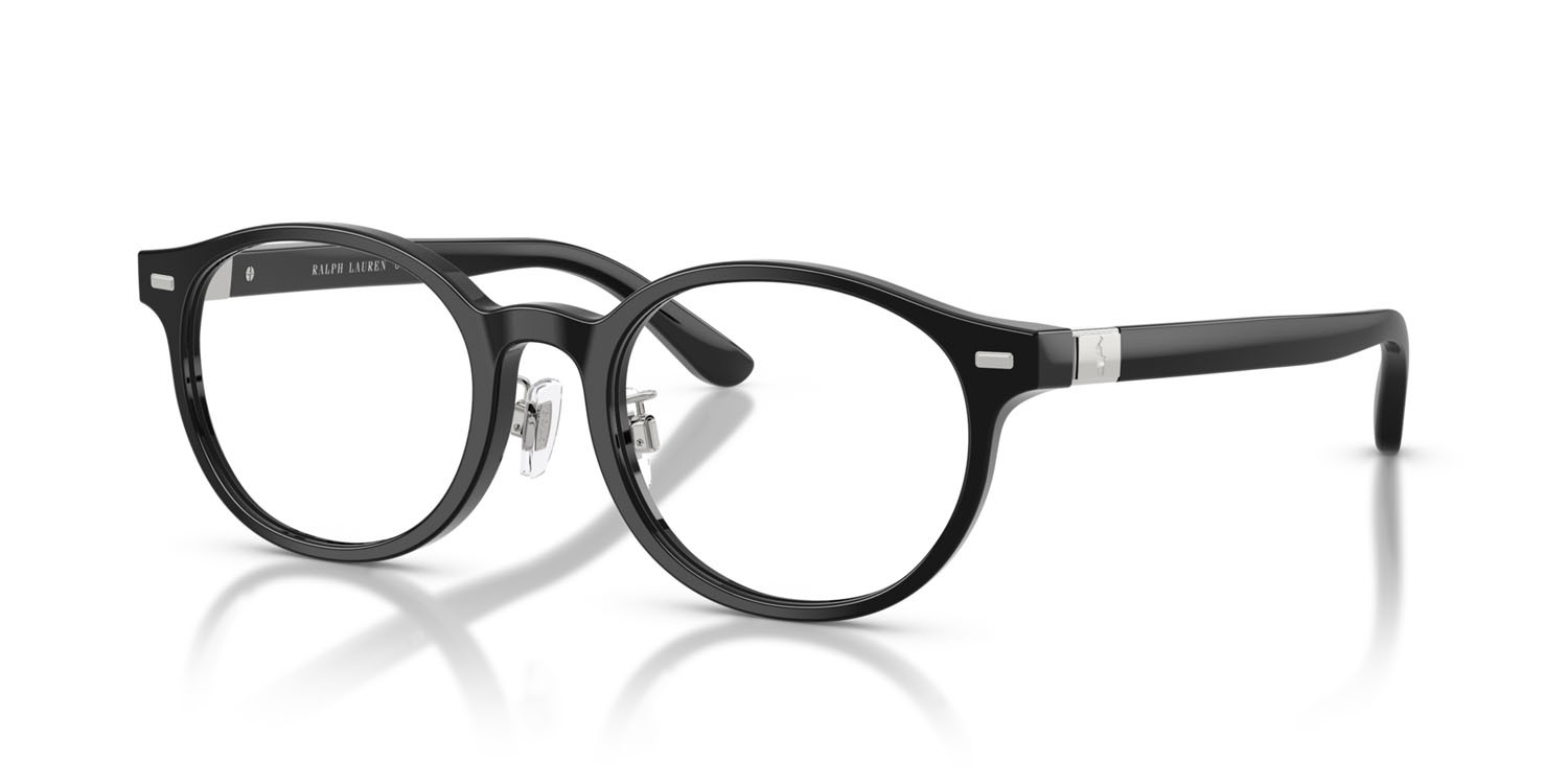 Occhiali da vista Polo PH 2289D (5001) colore nero lucido forma ovale lenti lente demo