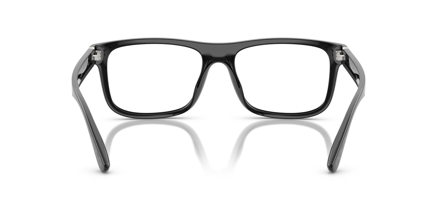 Eyeglasses Polo PH 2290U (5001) color nero lucido shape rectangle lenses lente demo