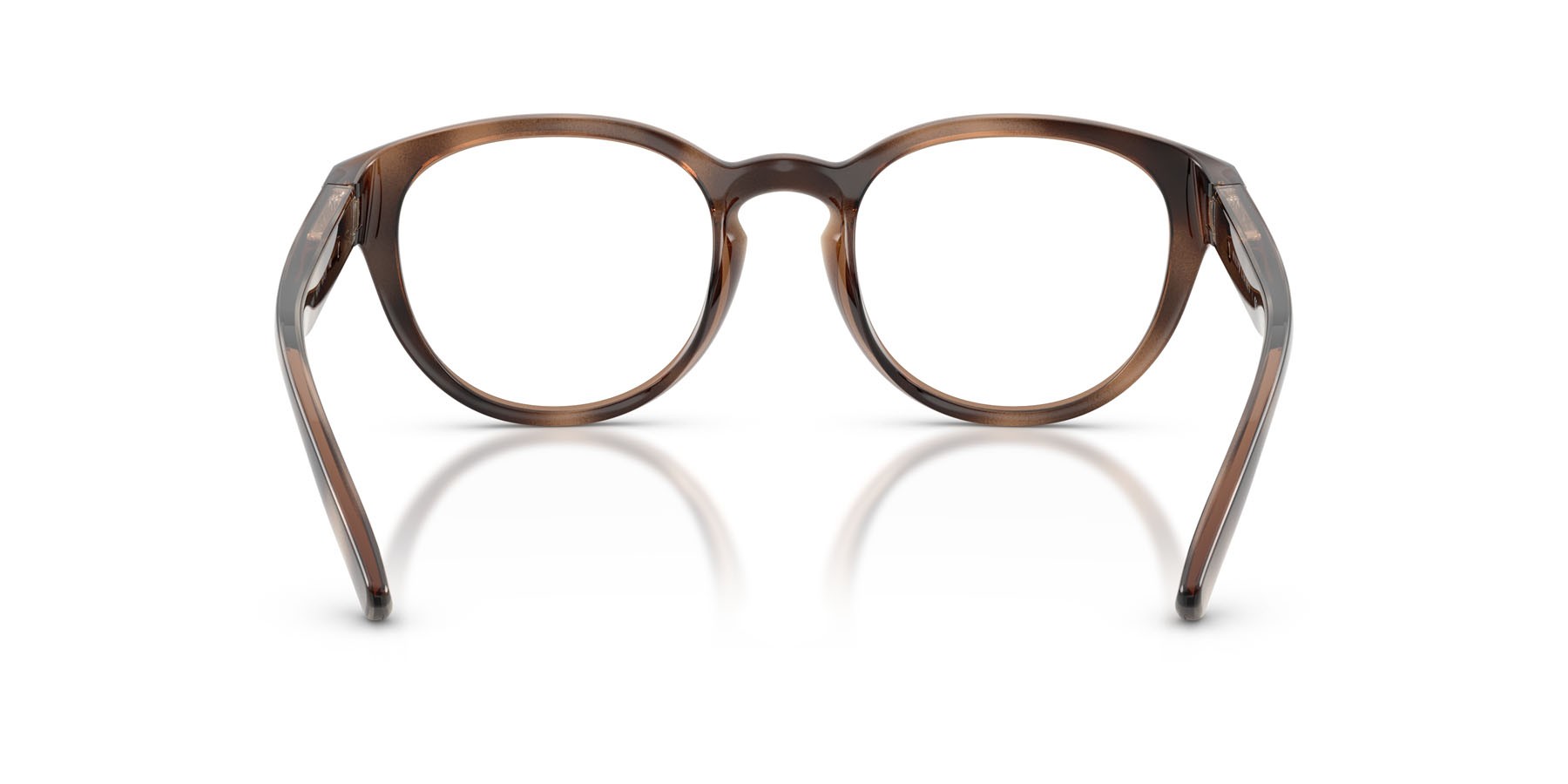 Eyeglasses Polo PH 2293U (6070) color havana scuro lucido shape pantos lenses lente demo