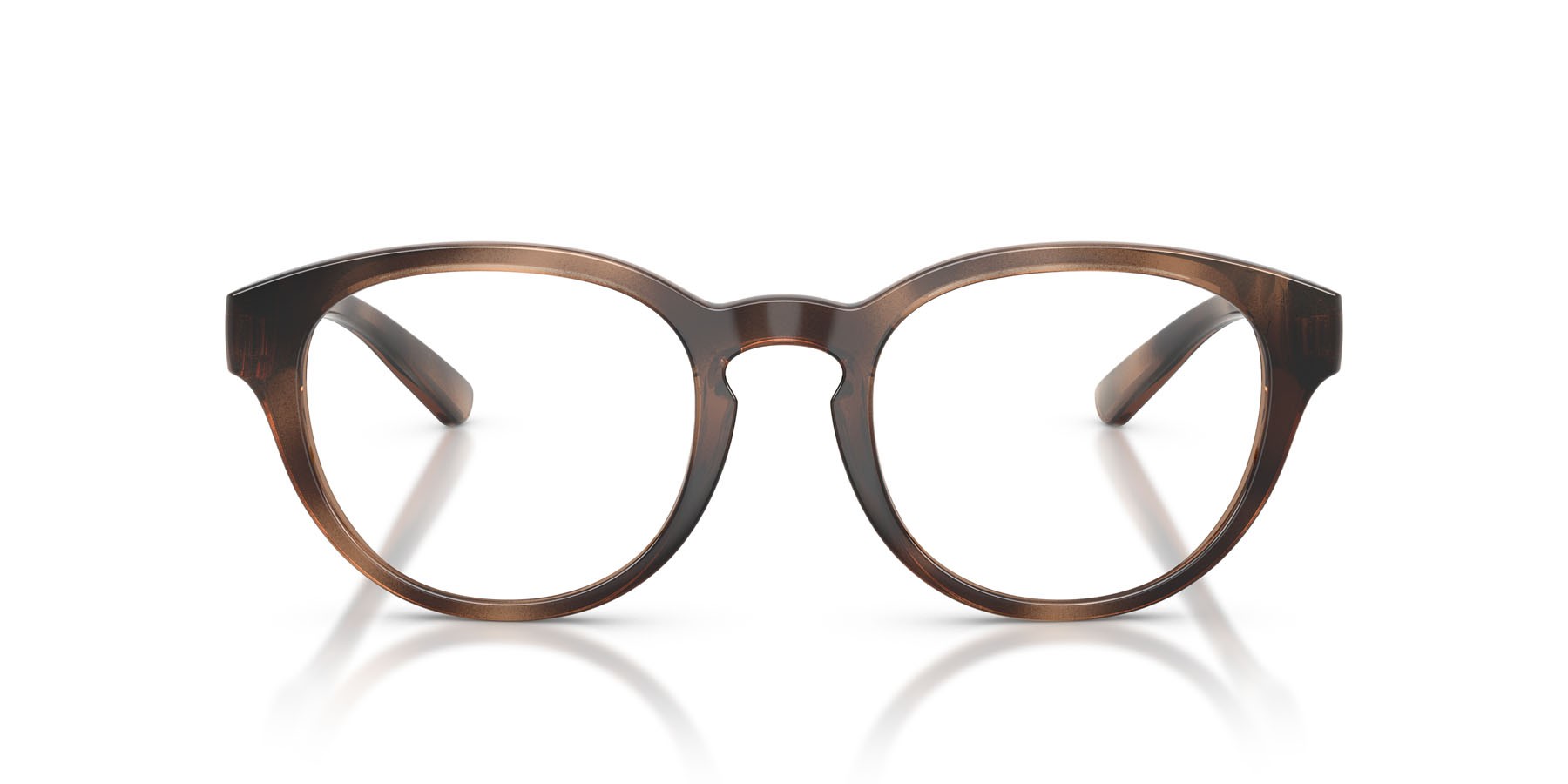 Eyeglasses Polo PH 2293U (6070) color havana scuro lucido shape pantos lenses lente demo