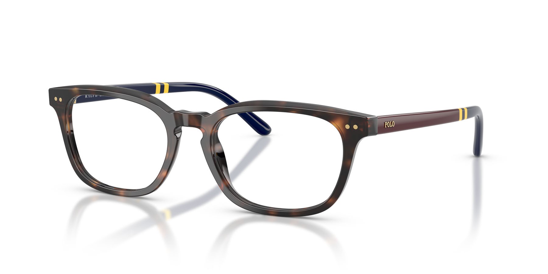 Occhiali da vista Polo PH 2294 (5003) colore havana scuro lucido forma cat eye lenti lente demo