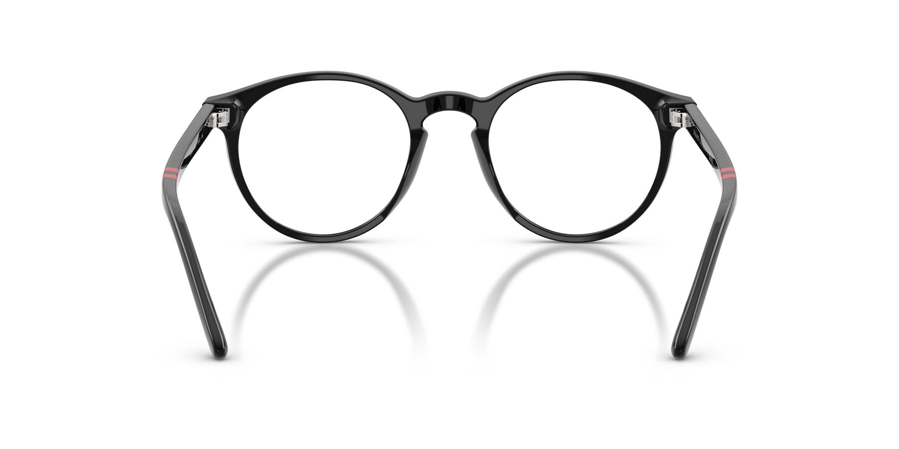 Occhiali da vista Polo PH 2297 (5001) colore nero lucido forma rotondo lenti lente demo