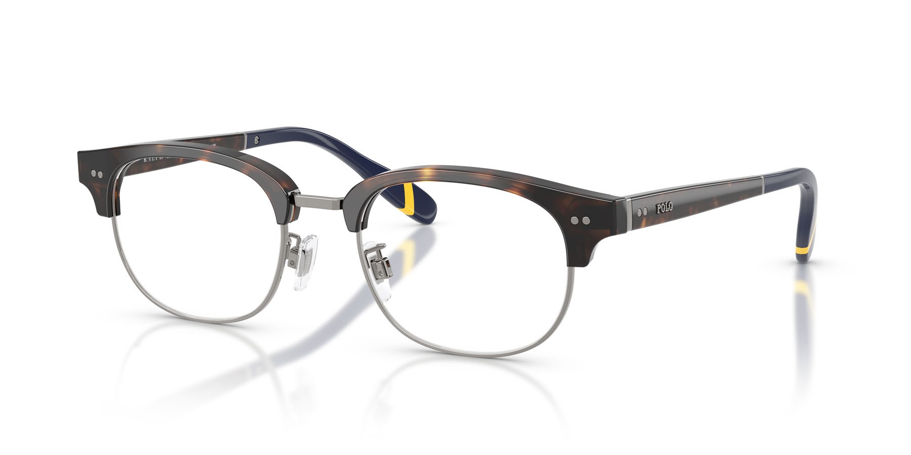 Occhiali da vista Polo PH 2298D (5003) colore havana lucido forma quadrato lenti lente demo