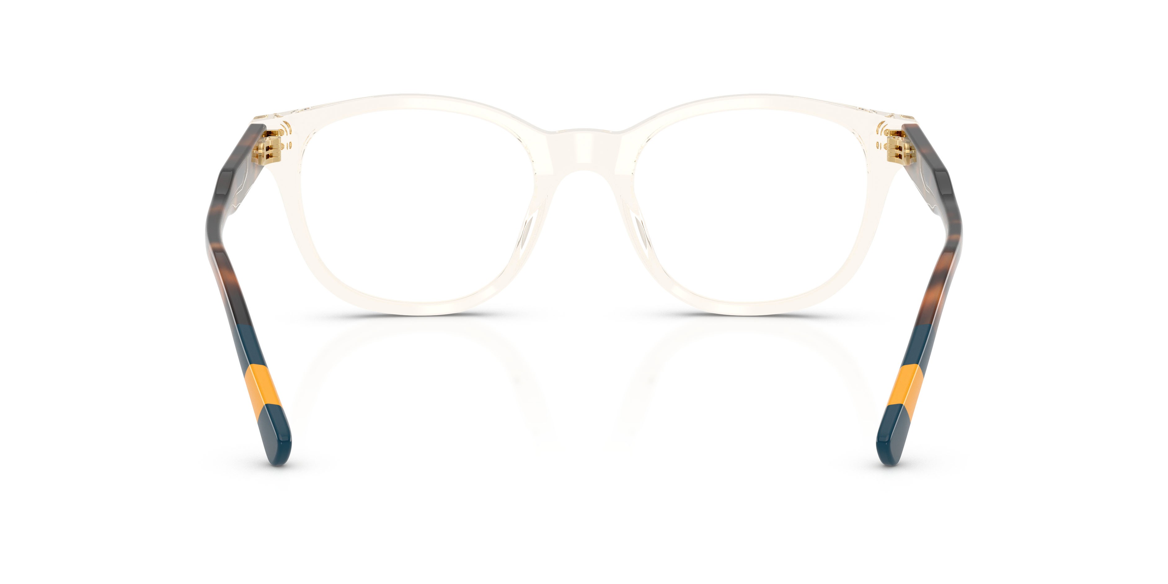 Eyeglasses Polo PH 2303U (6357) color giallo trasparente shape square lenses lente demo
